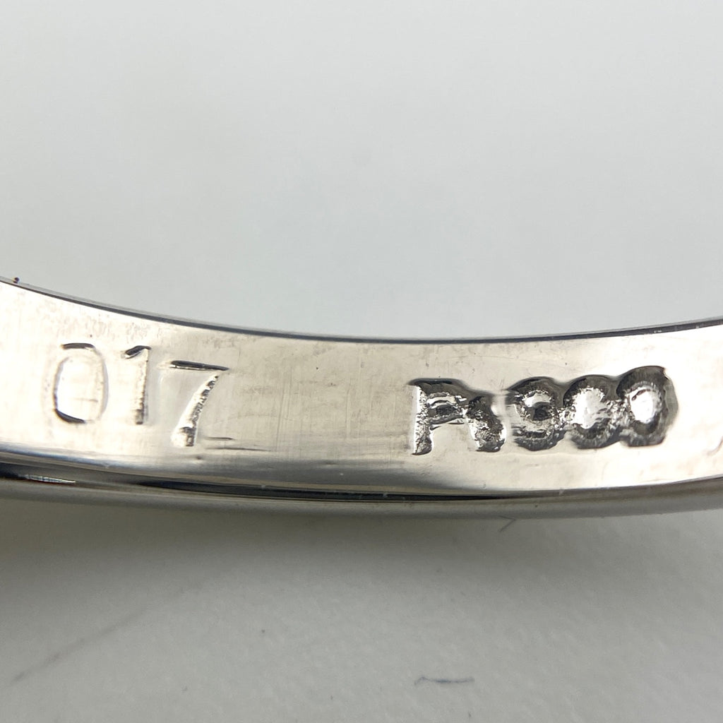 ダイヤモンド デザインリング プラチナ 指輪 メレダイヤ リング 11号 Pt900 ダイヤモンド レディース 【中古】nbjwl