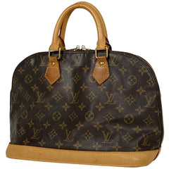 ルイ・ヴィトン アルマ 手提げ ハンドバッグ モノグラム ブラウン M51130 レディース 【中古】brbag