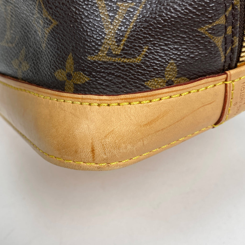 ルイ・ヴィトン アルマ 手提げ ハンドバッグ モノグラム ブラウン M51130 レディース 【中古】brbag