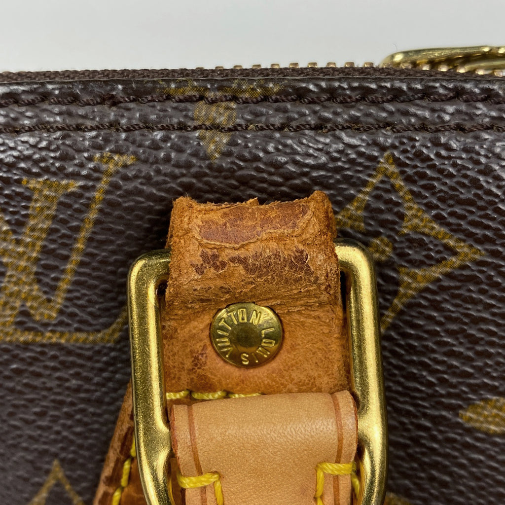 ルイ・ヴィトン アルマ 手提げ ハンドバッグ モノグラム ブラウン M51130 レディース 【中古】brbag