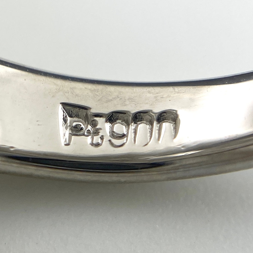 メレダイヤ デザインリング プラチナ 指輪 リング 8.5号 Pt900 ダイヤモンド レディース 【中古】nbjwl