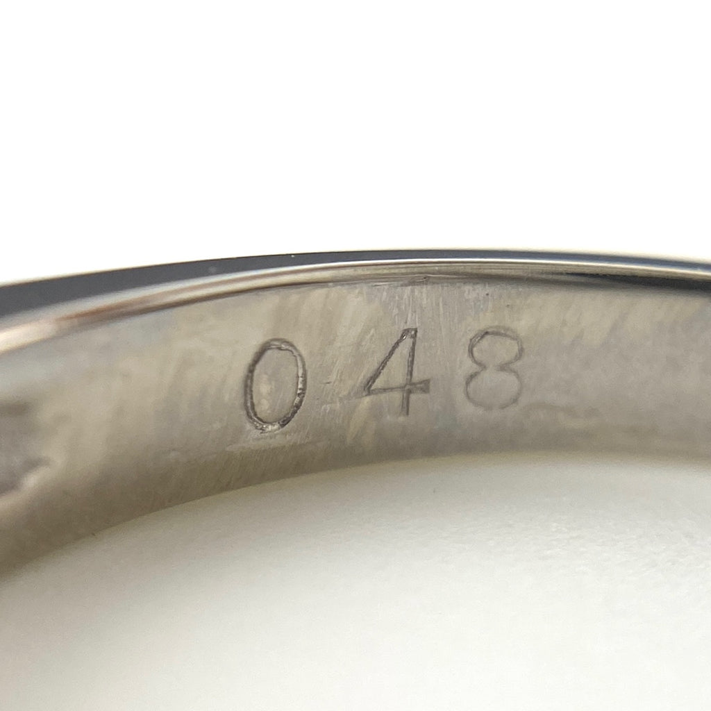 メレダイヤ デザインリング プラチナ 指輪 リング 12号 Pt900 ダイヤモンド レディース 【中古】nbjwl