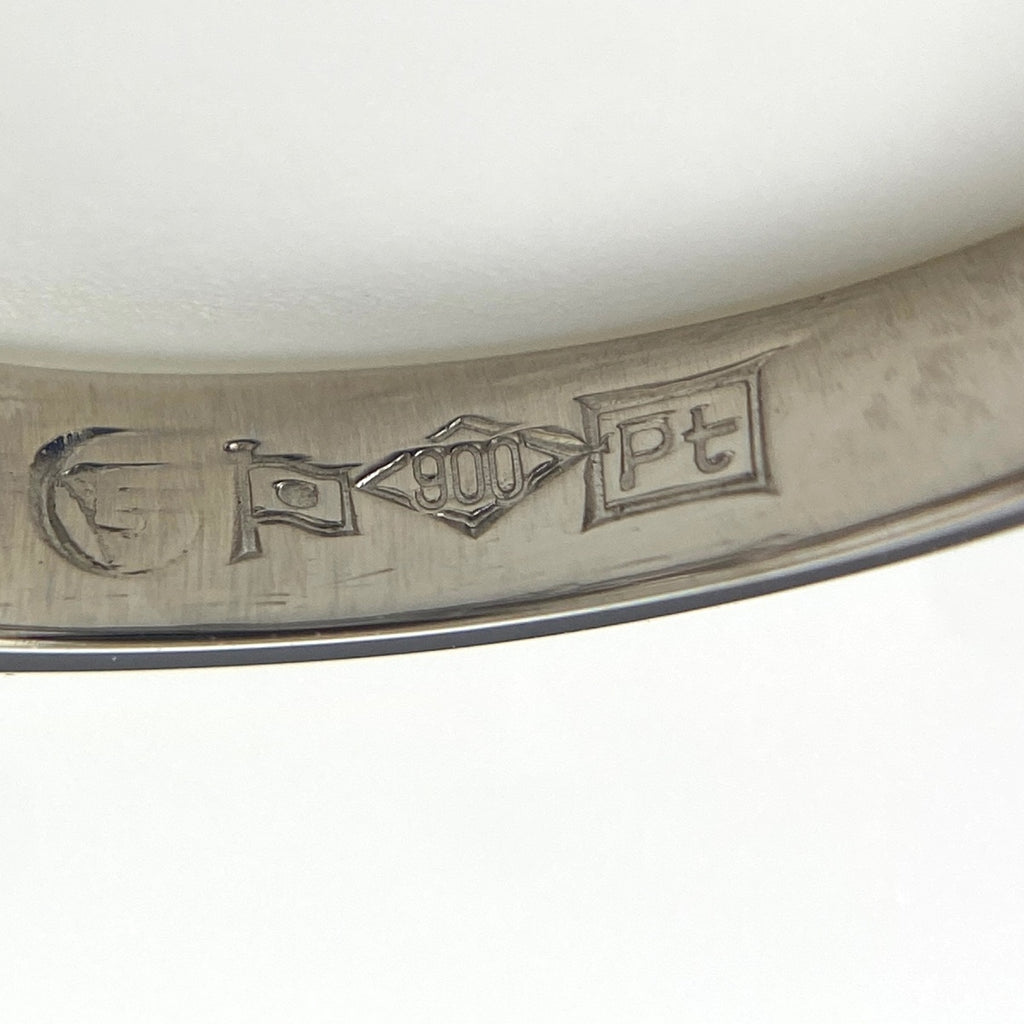 メレダイヤ デザインリング プラチナ 指輪 リング 12号 Pt900 ダイヤモンド レディース 【中古】nbjwl