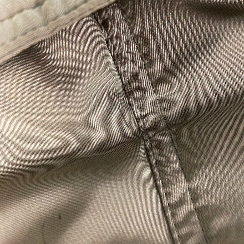 バーバリー フーディ ダウンコート ファー チェック アウター ダウンコート ベージュ レディース 【中古】brapp