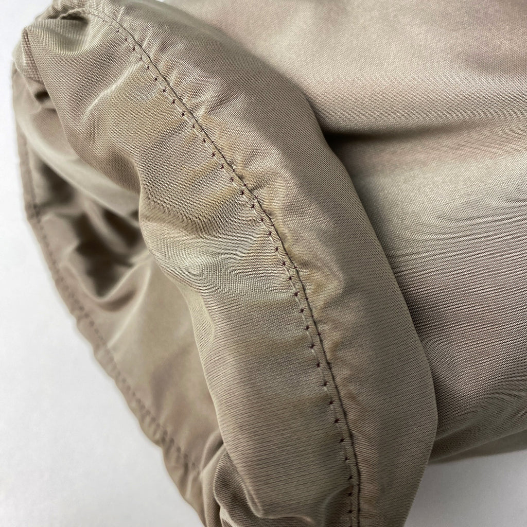 バーバリー フーディ ダウンコート ファー チェック アウター ダウンコート ベージュ レディース 【中古】brapp