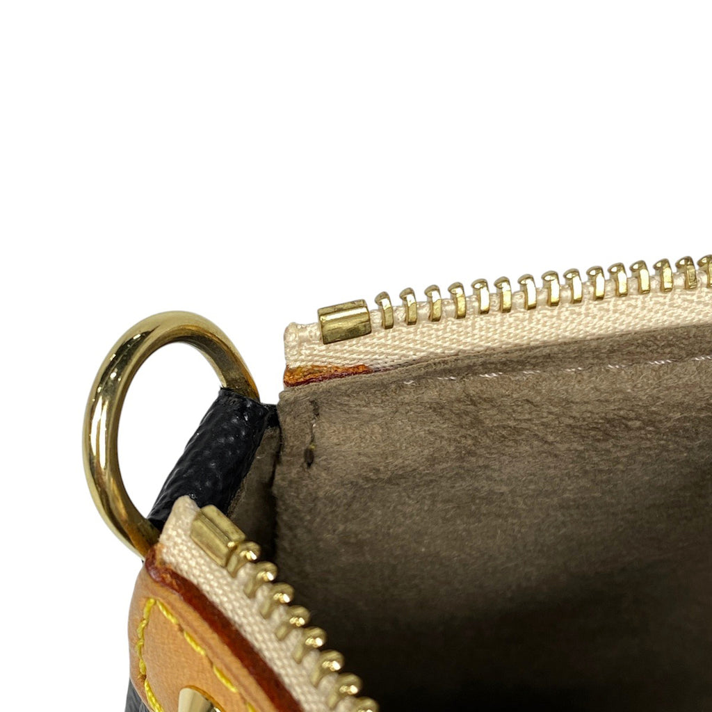 ルイ・ヴィトン ポシェット アクセソワール ハンドバッグ アクセサリーポーチ モノグラムマルチカラー ノワール(ブラック) M92648 レディース 【中古】brbag