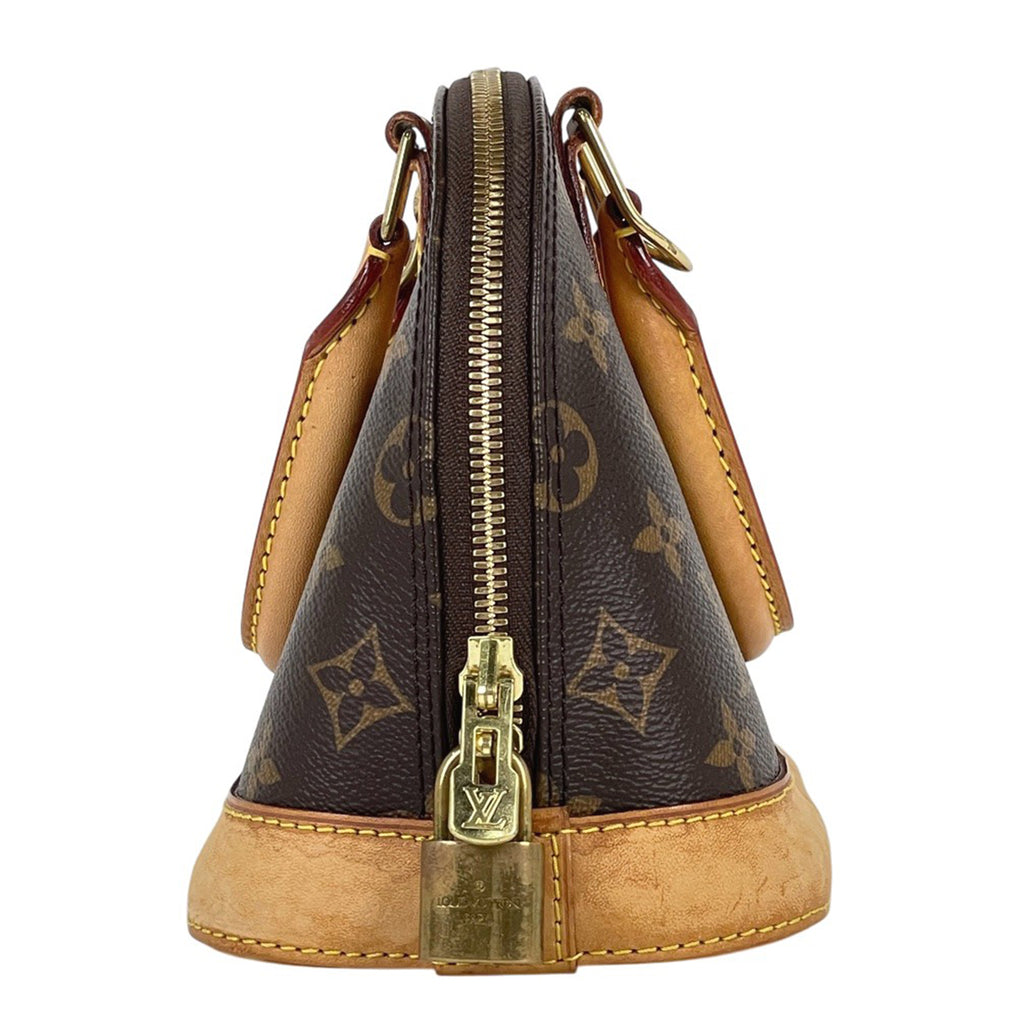 ルイ・ヴィトン アルマ BB ハンドバッグ モノグラム ブラウン M53152 レディース 【中古】brbag
