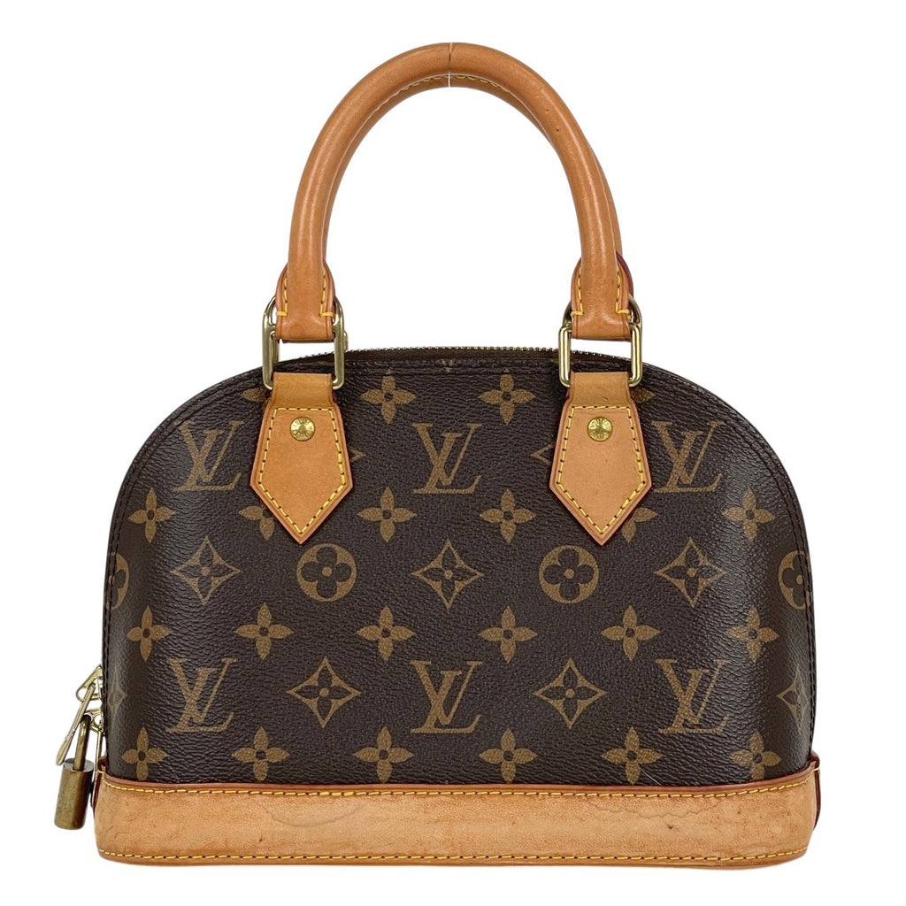 ルイ・ヴィトン アルマ BB ハンドバッグ モノグラム ブラウン M53152 レディース 【中古】brbag