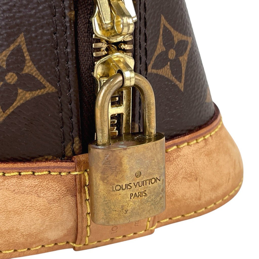 ルイ・ヴィトン アルマ BB ハンドバッグ モノグラム ブラウン M53152 レディース 【中古】brbag