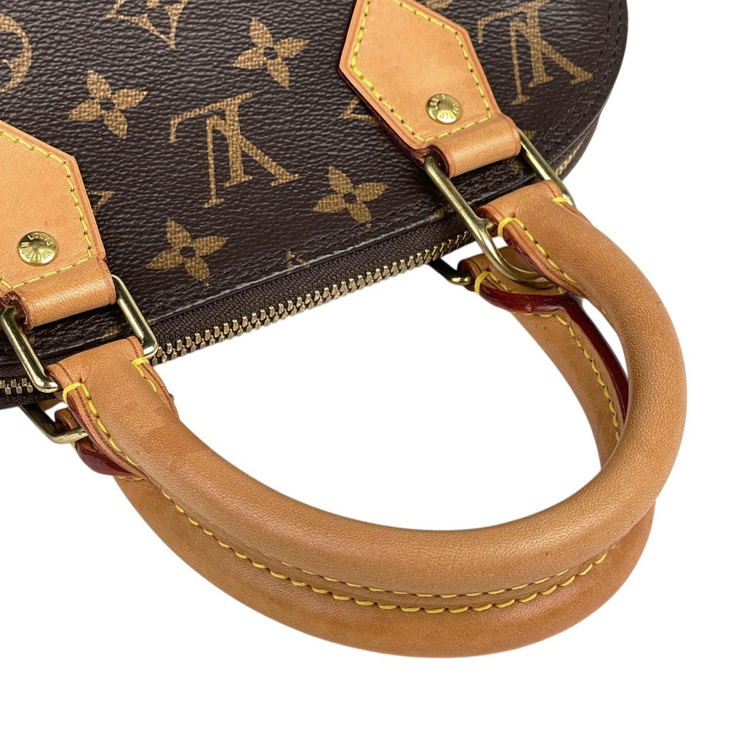 ルイ・ヴィトン アルマ BB ハンドバッグ モノグラム ブラウン M53152 レディース 【中古】brbag