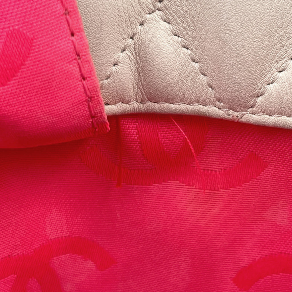 シャネル カンボンライン トートバッグ ココマーク マトラッセ ショルダーバッグ トートバッグ レザー ホワイト ブラック レディース 【中古】brbag