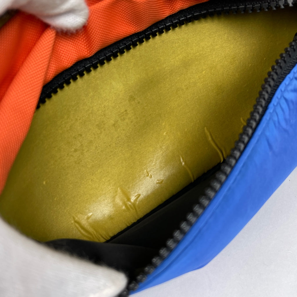 モンクレール カラーブロック ボディバッグ ショルダーバッグ ボディバッグ ナイロン マルチカラー ブラック レディース 【中古】brbag