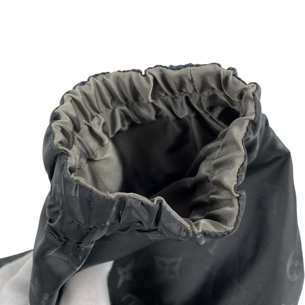 ルイ・ヴィトン モノグラム柄 リバーシブル ナイロンジャケット ブルゾン ダブルジップ アウター ナイロンジャケット ブラック グレー メンズ 【中古】brapp