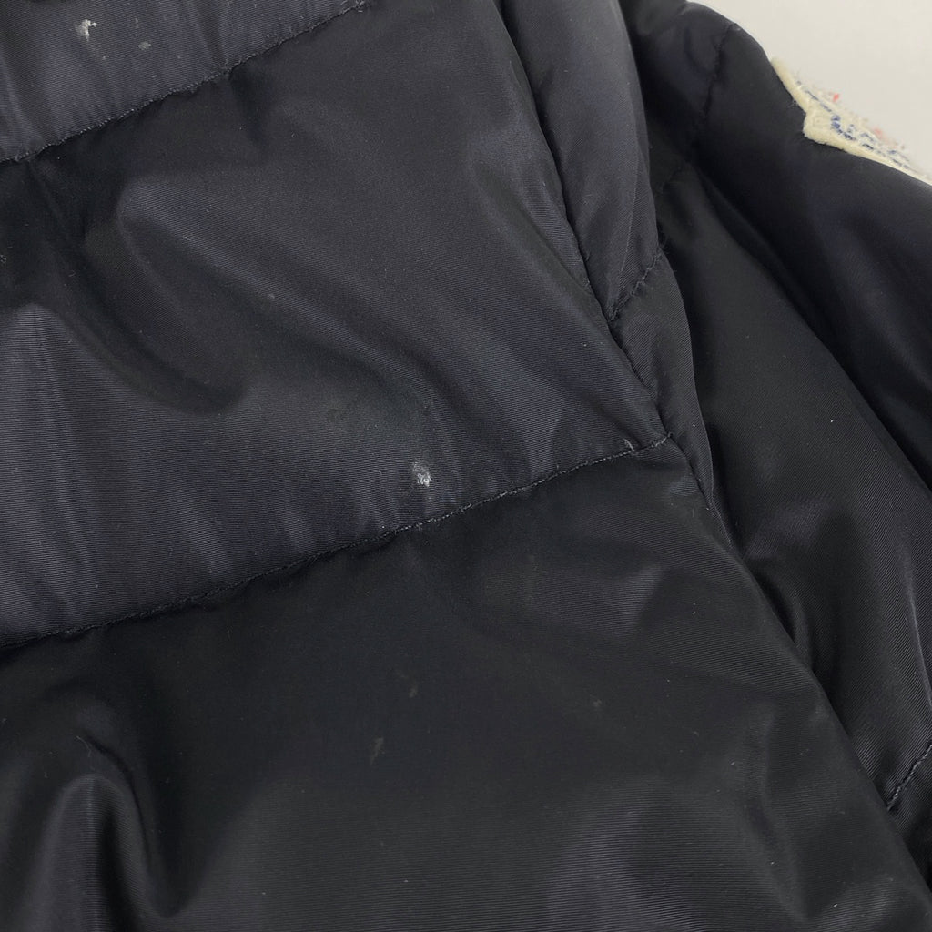 モンクレール フラメッテ ダウンコート FLAMME ダブルジップ アウター ダウンコート ネイビー レディース 【中古】brapp