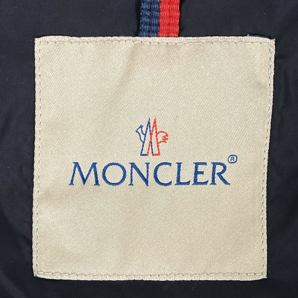 モンクレール フラメッテ ダウンコート FLAMME ダブルジップ アウター ダウンコート ネイビー レディース 【中古】brapp