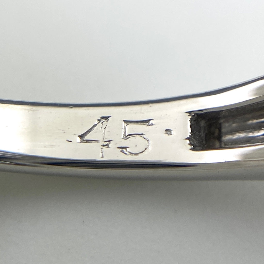 メレダイヤ デザインリング プラチナ 指輪 リング 8号 Pt900 ダイヤモンド レディース 【中古】nbjwl