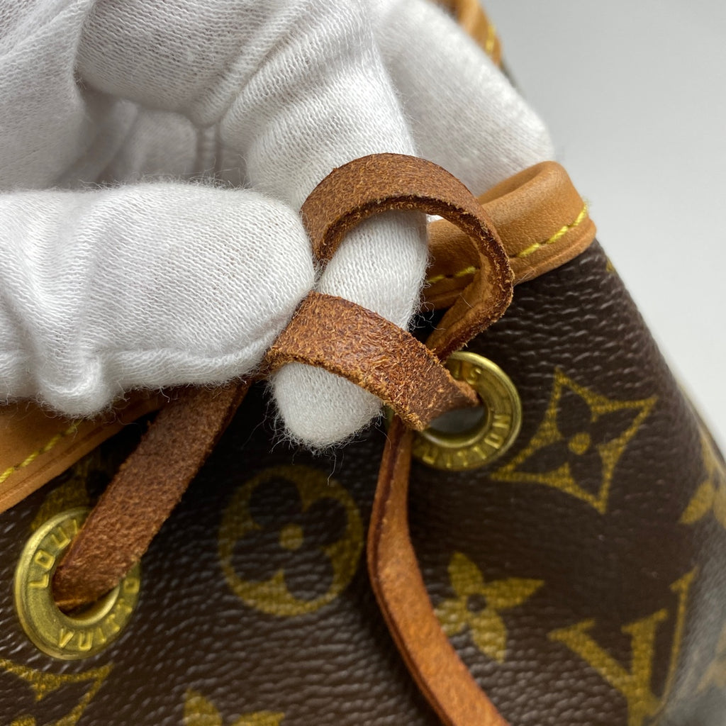 ルイ・ヴィトン モンスリ MM バックパック デイパック リュック モノグラム ブラウン M51136 レディース 【中古】brbag