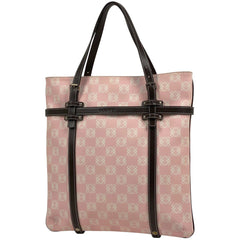 ロエベ アナグラム トートバッグ ハンドバッグ トートバッグ コーティングキャンバス ピンク ブラウン レディース 【中古】brbag