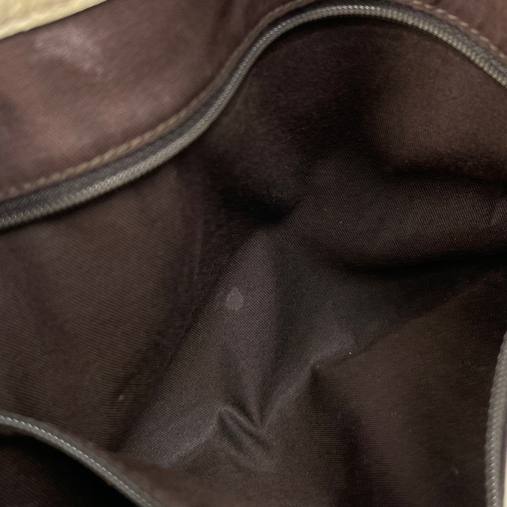 グッチ プリンシー トートバッグ リボン ショルダーバッグ シェリーライン ウェブ トートバッグ GGキャンバス ベージュ 163805 レディース 【中古】brbag