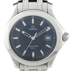 オメガ シーマスター 120 2511.81 腕時計 SS クォーツ ブルー メンズ 【中古】wtcbb