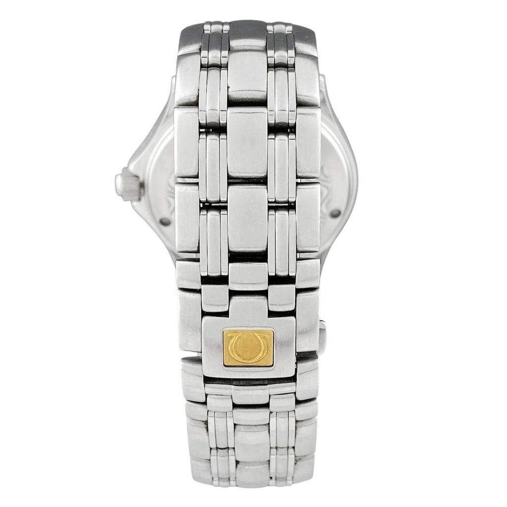 オメガ シーマスター 120 2511.81 腕時計 SS クォーツ ブルー メンズ 【中古】wtcbb