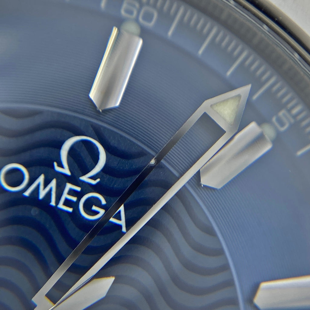 オメガ シーマスター 120 2511.81 腕時計 SS クォーツ ブルー メンズ 【中古】wtcbb