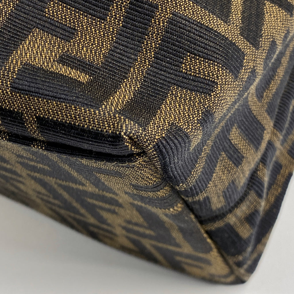 フェンディ ズッカ柄 トートバッグ 旅行バッグ トートバッグ キャンバス ブラウン 26574 レディース 【中古】brbag