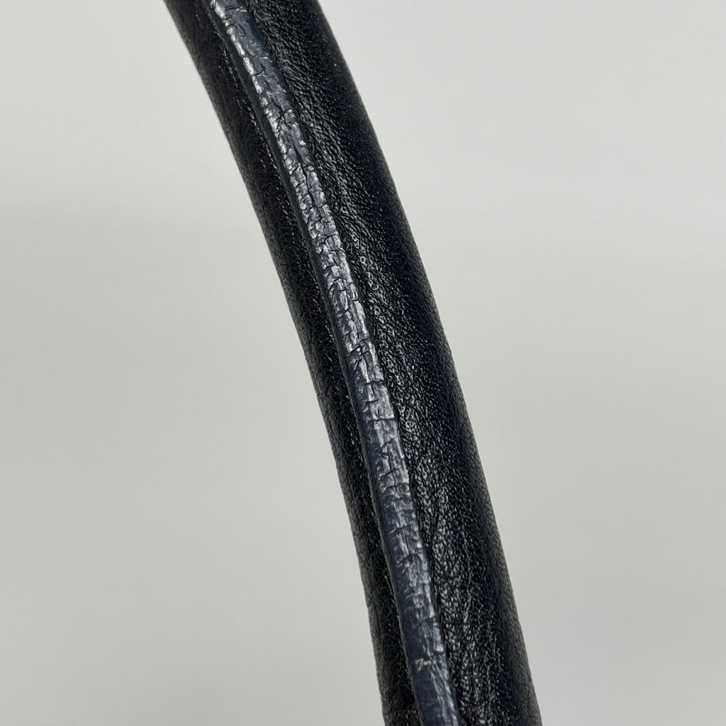 ロエベ アナグラム ハンドバッグ 手提げ ハンドバッグ レザー ブラック レディース 【中古】brbag