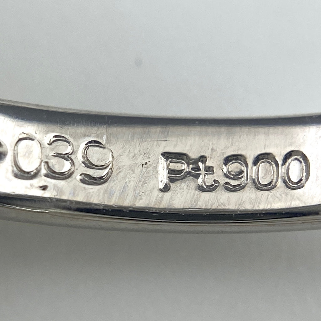 メレダイヤ デザインリング プラチナ 指輪 リング 10.5号 Pt900 ダイヤモンド レディース 【中古】nbjwl