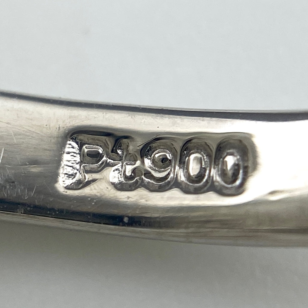 メレダイヤ デザインリング プラチナ 指輪 リング 10.5号 Pt900 ダイヤモンド レディース 【中古】nbjwl