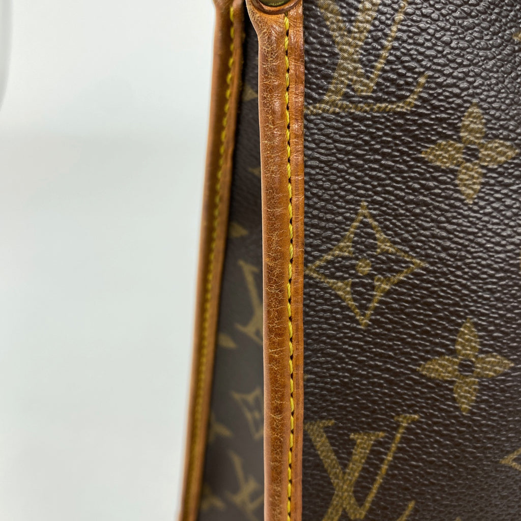 ルイ・ヴィトン ポパンクール・オ ショルダーバッグ 肩掛け ハンドバッグ モノグラム ブラウン M40007 レディース 【中古】brbag