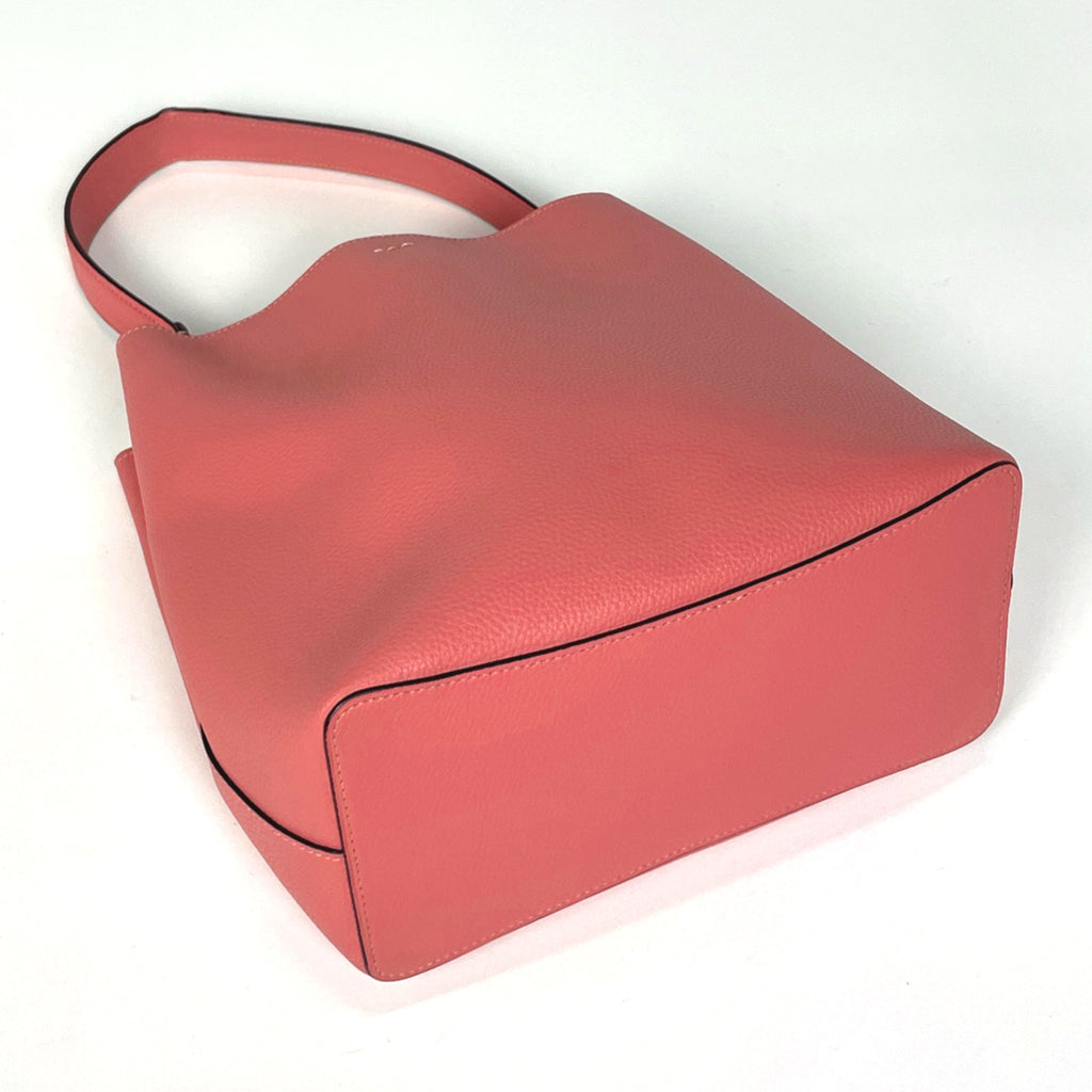 コーチ ロゴ ハンドバッグ ２WAY ショルダーバッグ ハンドバッグ レザー ピンク 91122 レディース 【中古】brbag