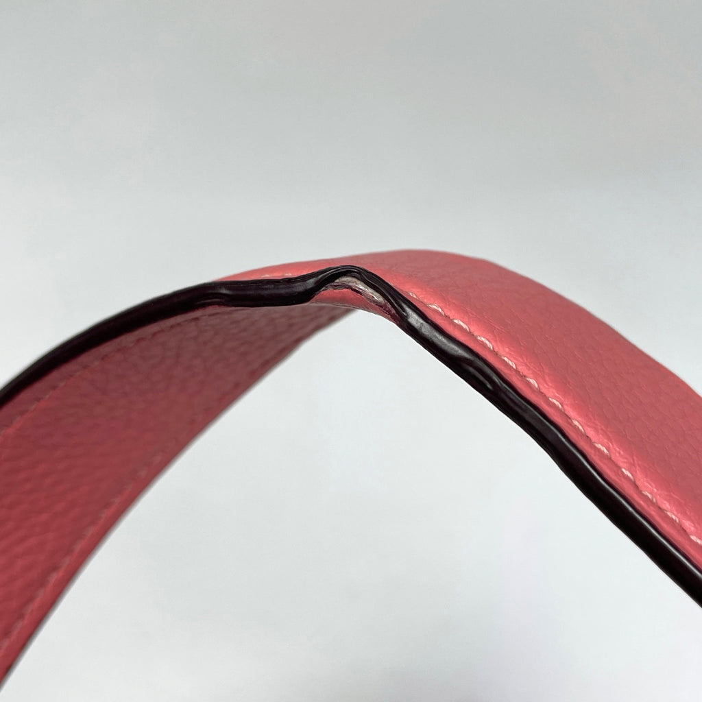 コーチ ロゴ ハンドバッグ ２WAY ショルダーバッグ ハンドバッグ レザー ピンク 91122 レディース 【中古】brbag