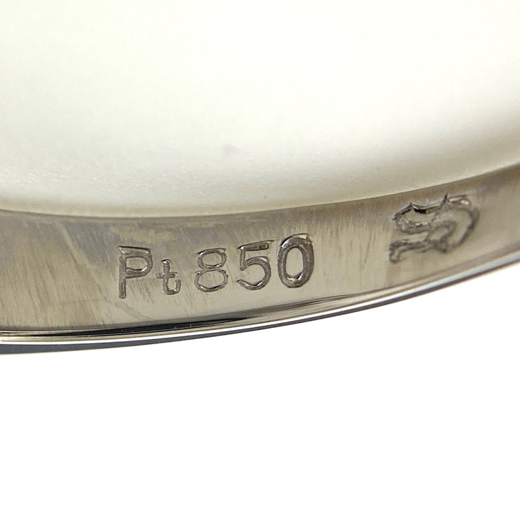 メレダイヤ デザインリング プラチナ 指輪 リング 8.5号 Pt850 ダイヤモンド レディース 【中古】nbjwl