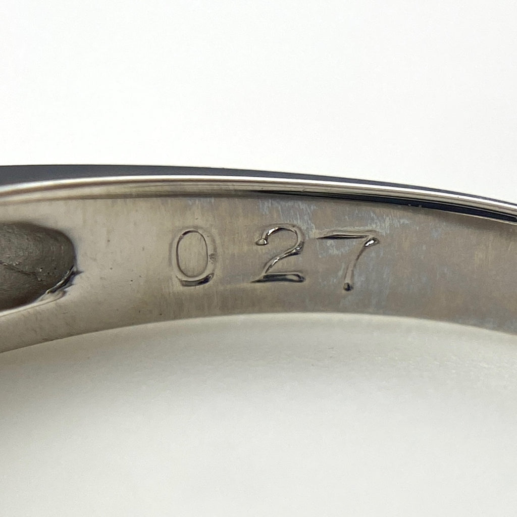 メレダイヤ デザインリング プラチナ 指輪 リング 8.5号 Pt850 ダイヤモンド レディース 【中古】nbjwl