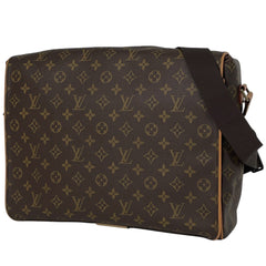 ルイ・ヴィトン アベス メッセンジャーバッグ 斜め掛け ショルダーバッグ モノグラム ブラウン M45257 レディース 【中古】brbag