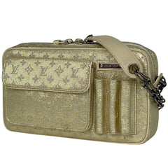 ルイ・ヴィトン マッケンナ モノグラムシャイン 肩掛け ショルダーバッグ モノグラム ゴールド M92362 レディース 【中古】brbag