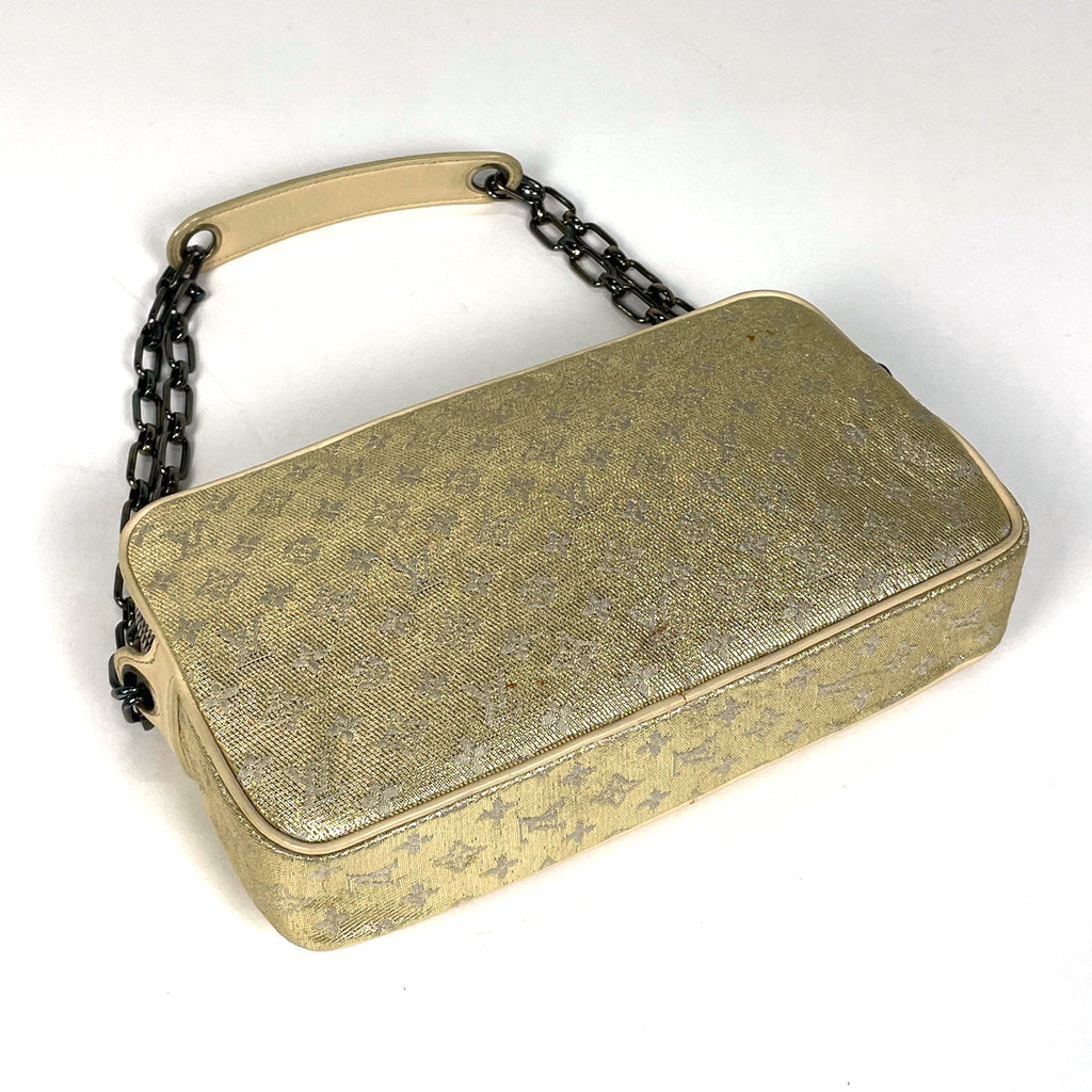 ルイ・ヴィトン マッケンナ モノグラムシャイン 肩掛け ショルダーバッグ モノグラム ゴールド M92362 レディース 【中古】brbag