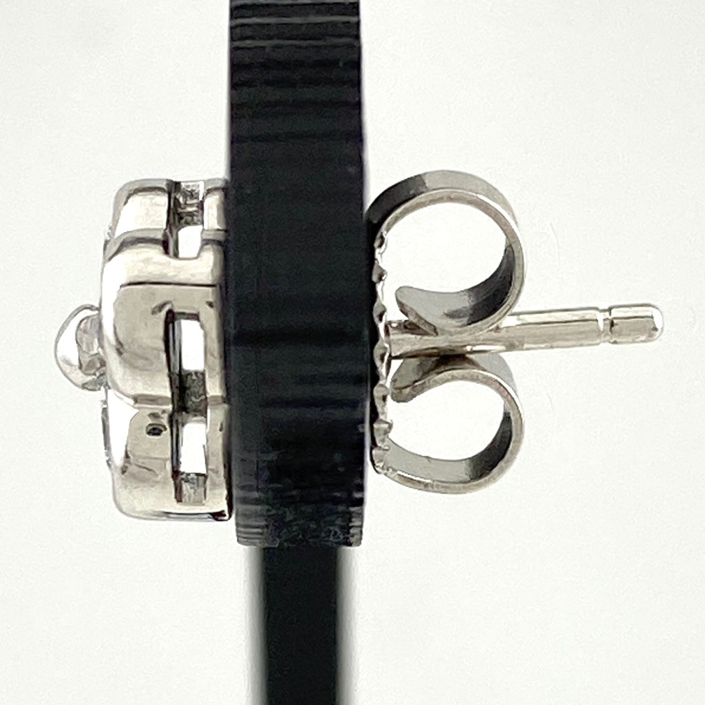 ティファニー ベゼルセット ピアス プラチナ メレダイヤ ピアス Pt950 ダイヤモンド レディース 【中古】brjwl