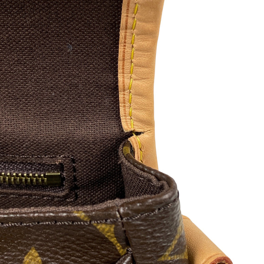 ルイ・ヴィトン メニルモンタン PM 斜め掛け ショルダーバッグ モノグラム ブラウン M40474 レディース 【中古】brbag