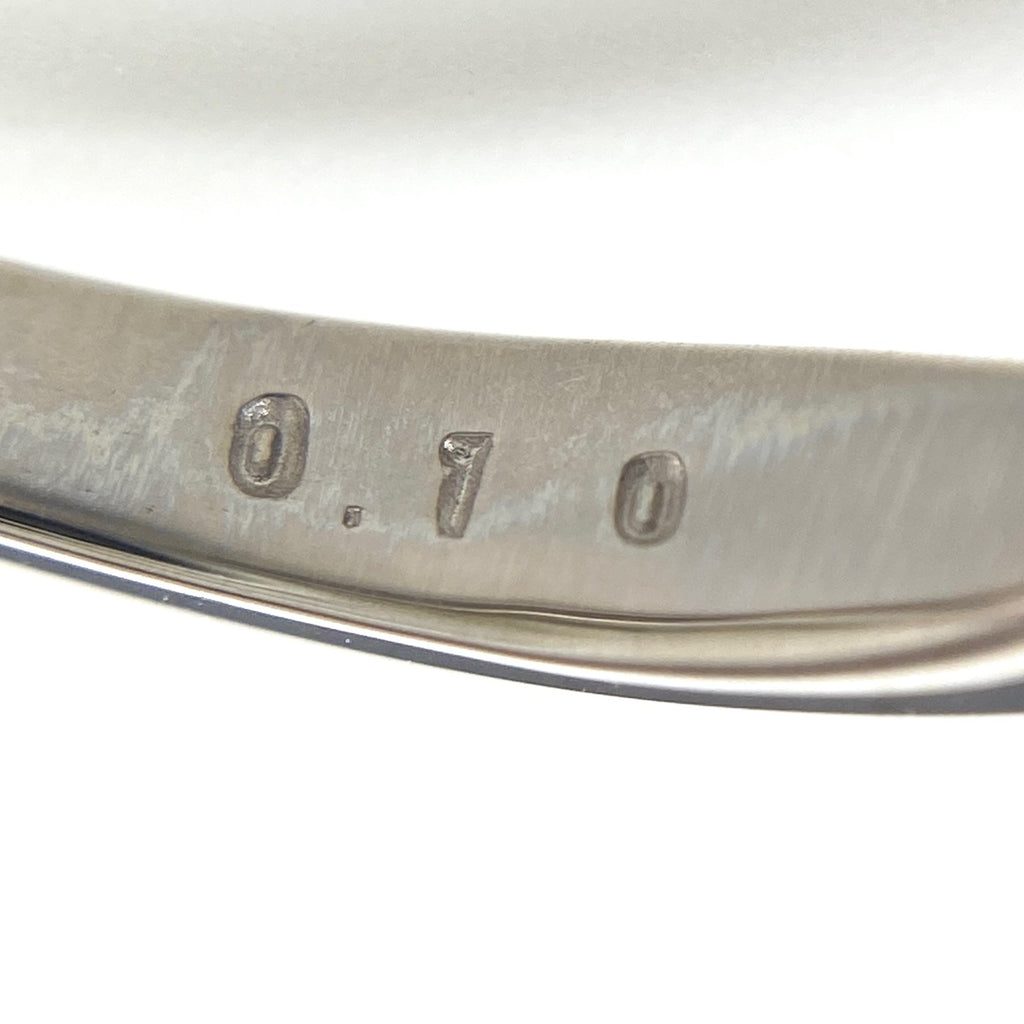 パール デザインリング プラチナ 指輪 メレダイヤ 真珠 リング 15号 Pt900 パール ダイヤモンド レディース 【中古】nbjwl