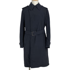 ルイ・ヴィトン ロゴ ナイロンコート モノグラム ベルト付き アウター その他コート ネイビー メンズ 【中古】brapp