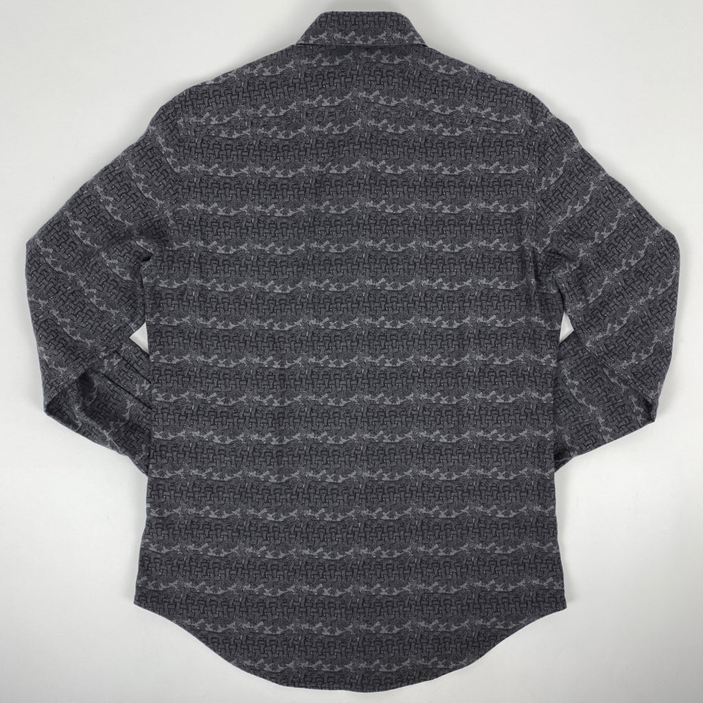 ルイ・ヴィトン 長袖シャツ クリストファーネメス トップス 長袖シャツ コットン ダークグレー メンズ 【中古】brapp