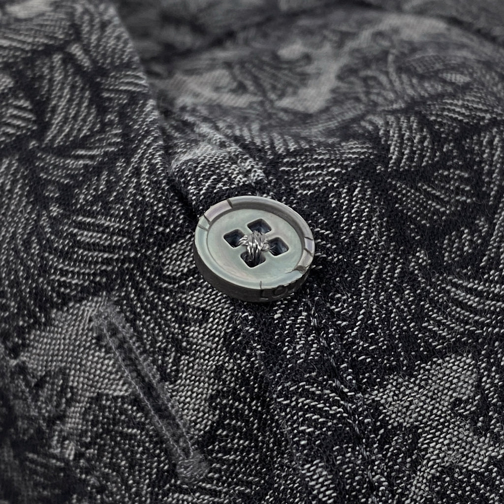 ルイ・ヴィトン 長袖シャツ クリストファーネメス トップス 長袖シャツ コットン ダークグレー メンズ 【中古】brapp