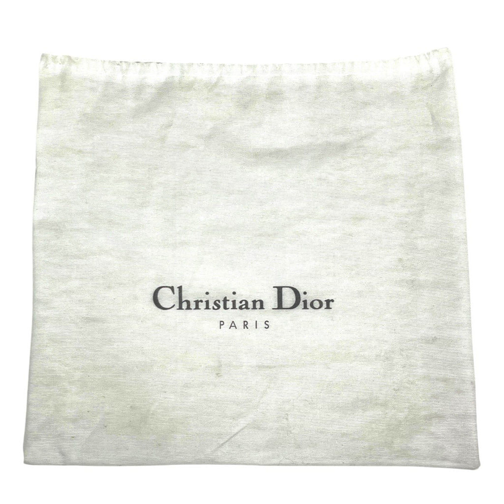 クリスチャンディオール レディディオール カナージュ 2WAY ショルダーバッグ ミディアム ハンドバッグ レザー レッド レディース 【中古】brbag