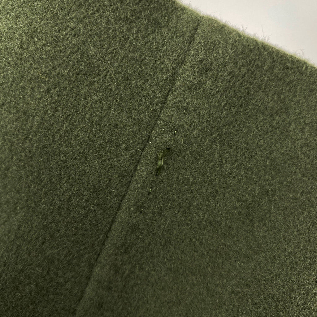 クリスチャンディオール ロゴボタン ウール コート カーキ ダブル コート その他コート グリーン レディース 【中古】brapp