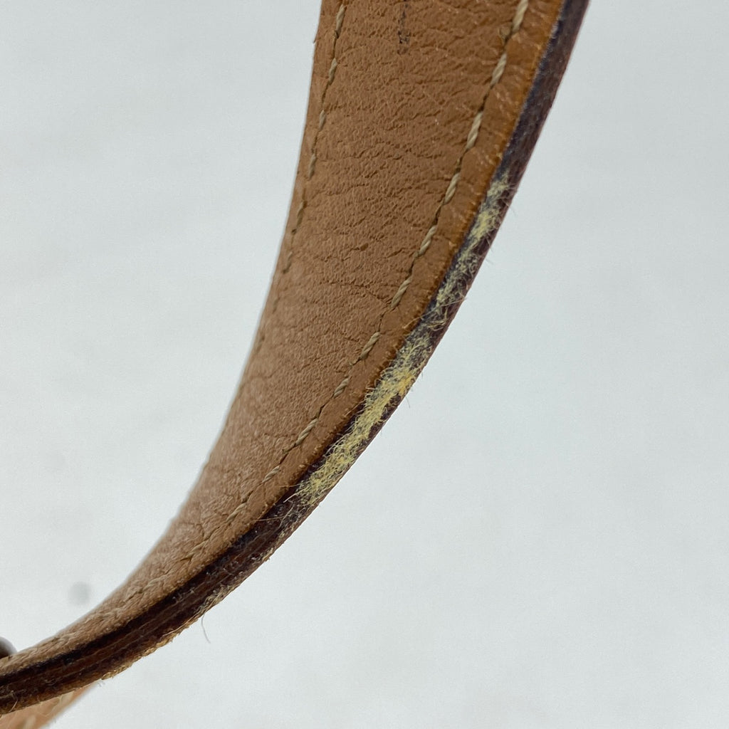 セリーヌ マカダム柄 ショルダーバッグ 斜め掛け ショルダーバッグ コーティングキャンバス ブラウン レディース 【中古】brbag