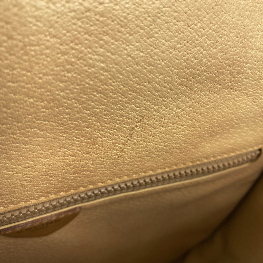 セリーヌ マカダム柄 ショルダーバッグ 斜め掛け ショルダーバッグ コーティングキャンバス ブラウン レディース 【中古】brbag