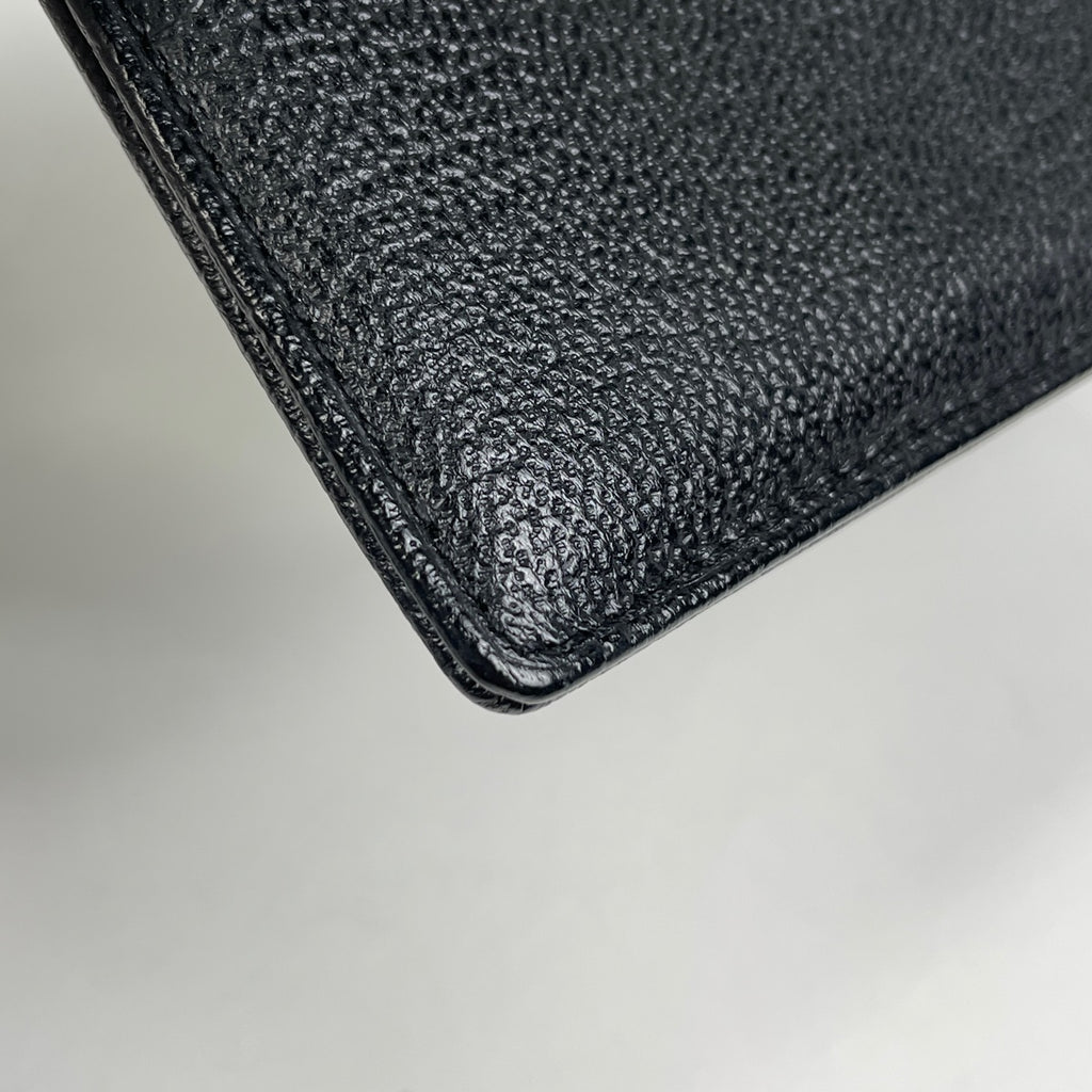 シャネル ココマーク カードケース パスケース カードケース レザー ブラック レディース 【中古】brbag