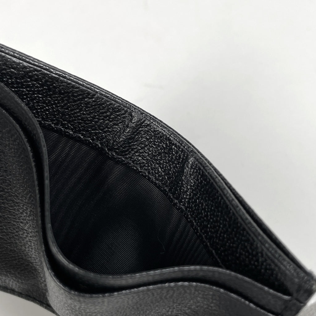 シャネル ココマーク カードケース パスケース カードケース レザー ブラック レディース 【中古】brbag